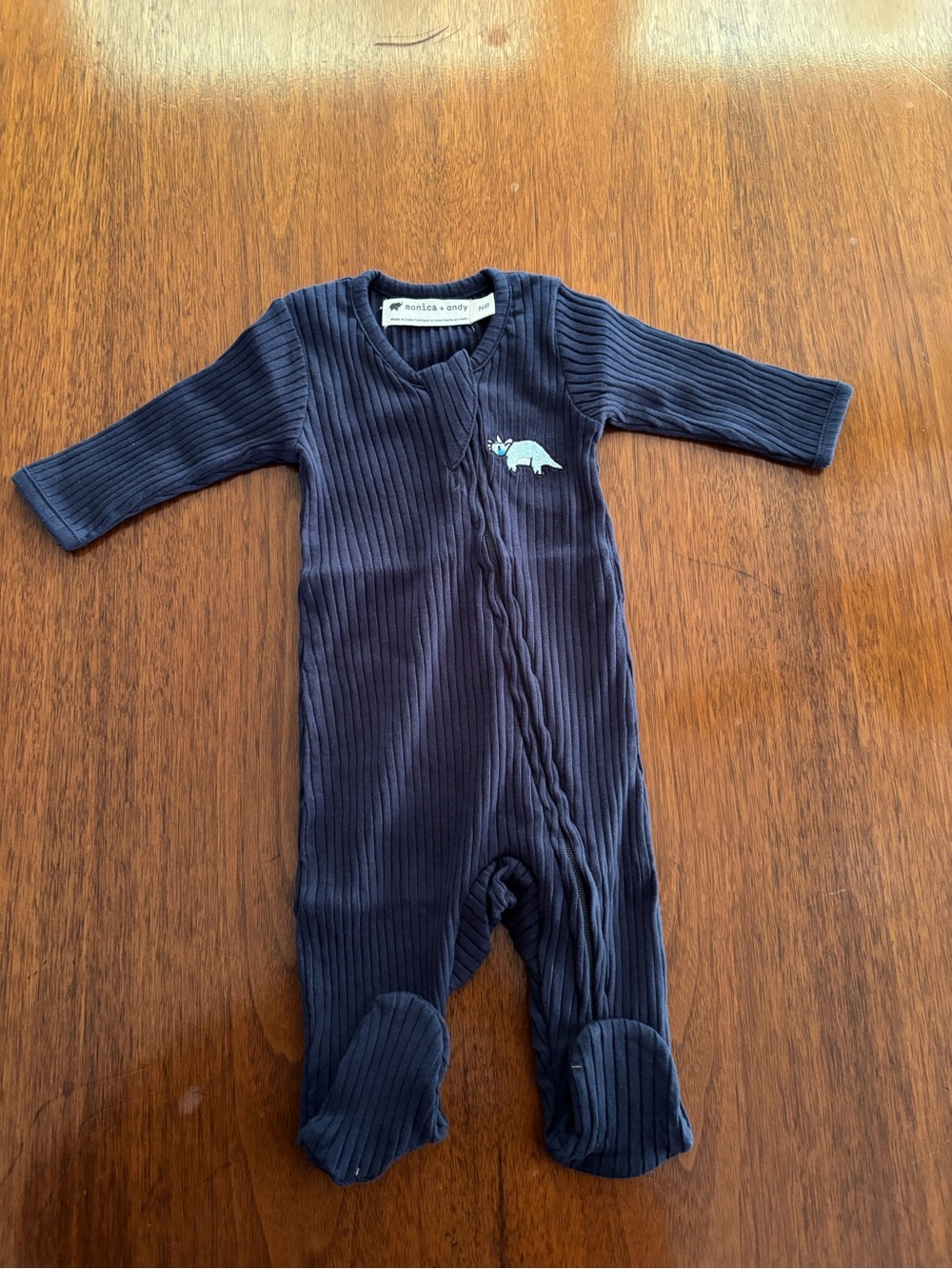 Monica + Andy Organic Cotton Footed Pajamas